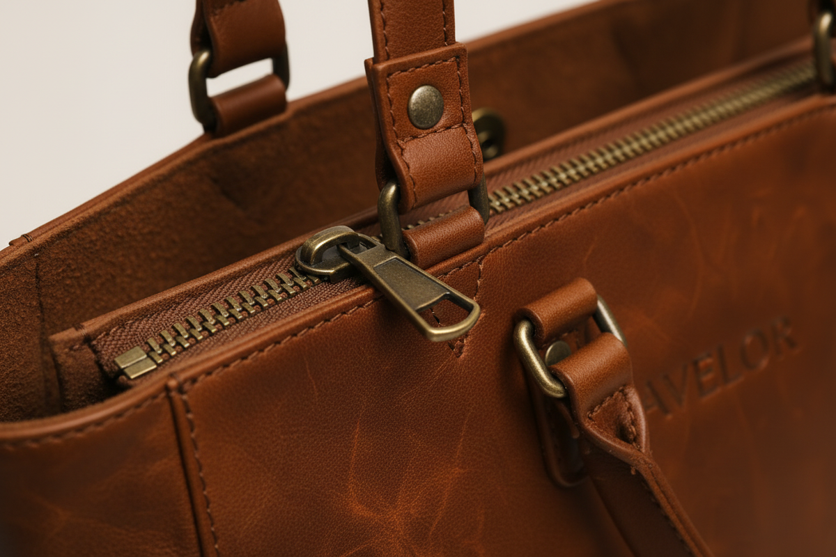 Tote bag - fermeture éclair